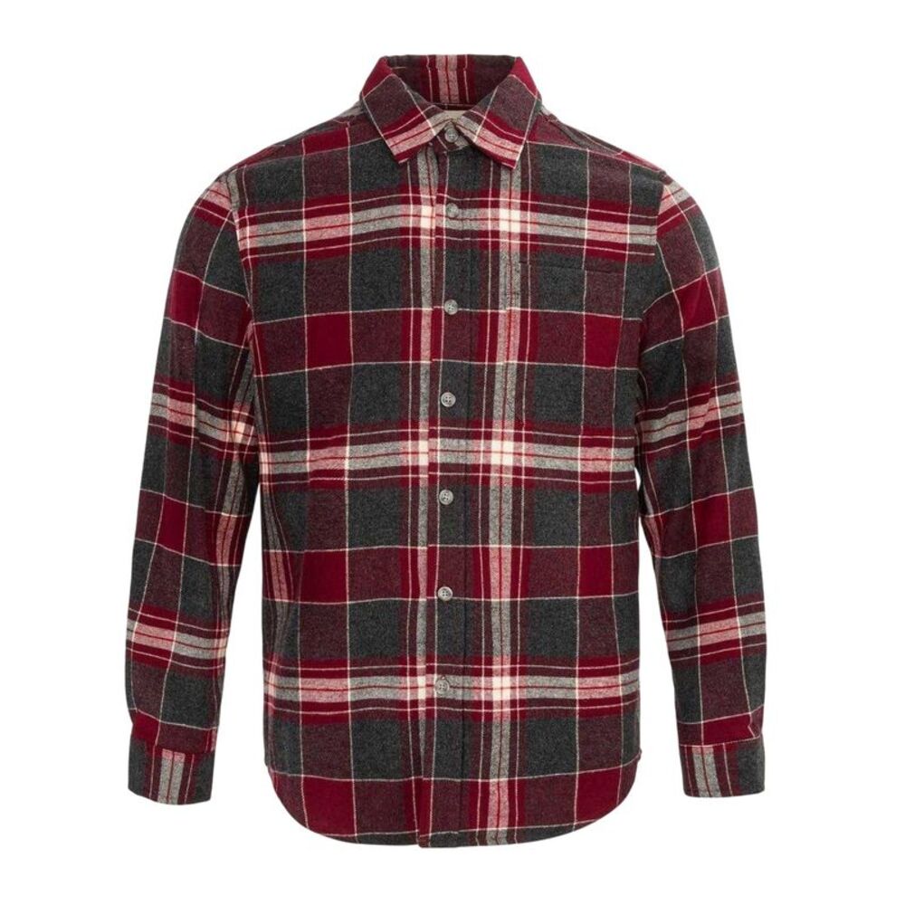 Firetrap Mens Checkered Shirt / Black/Red